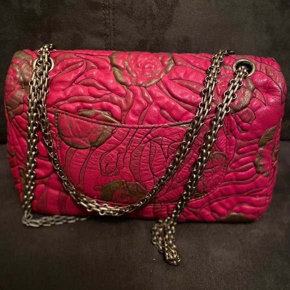 Authentic CHANEL classic double flap limited bag - Picture 7 of 8